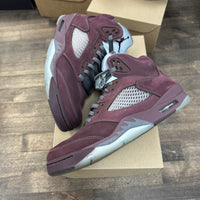 Burgundy Jordan 5 Retro (USED,No Box)