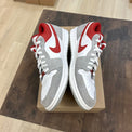 Jordan 1 Low SE Light Smoke Grey Gym Red Size 12 (Pre-Owned) - Image 3