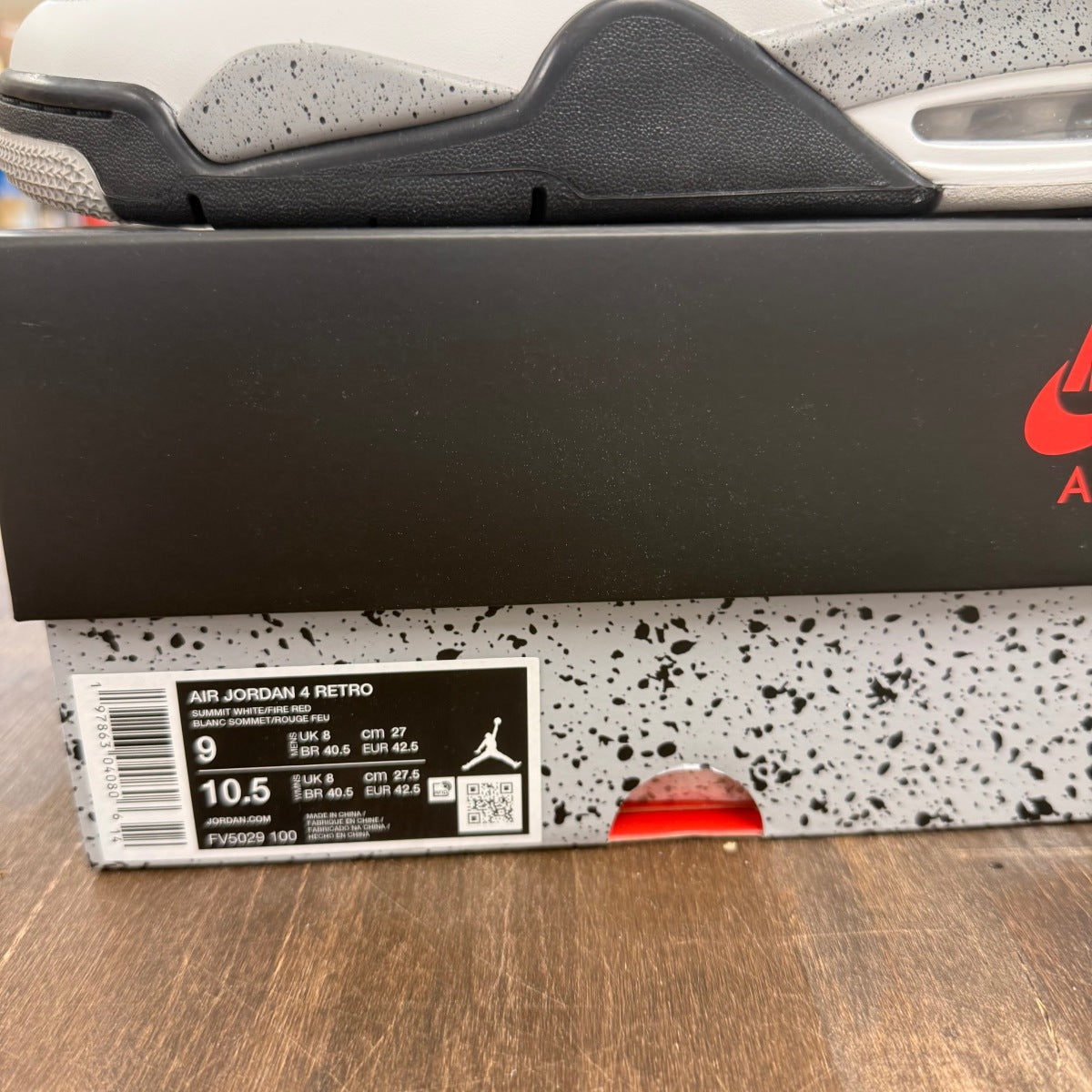 Jordan 4 Retro White Cement (2025) - Image 6