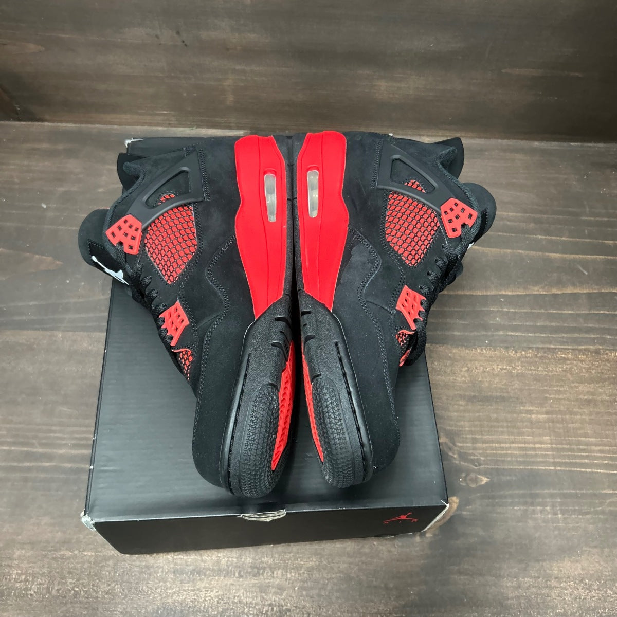 Jordan 4 Retro Red Thunder Size 11 (Pre-Owned) - Image 4