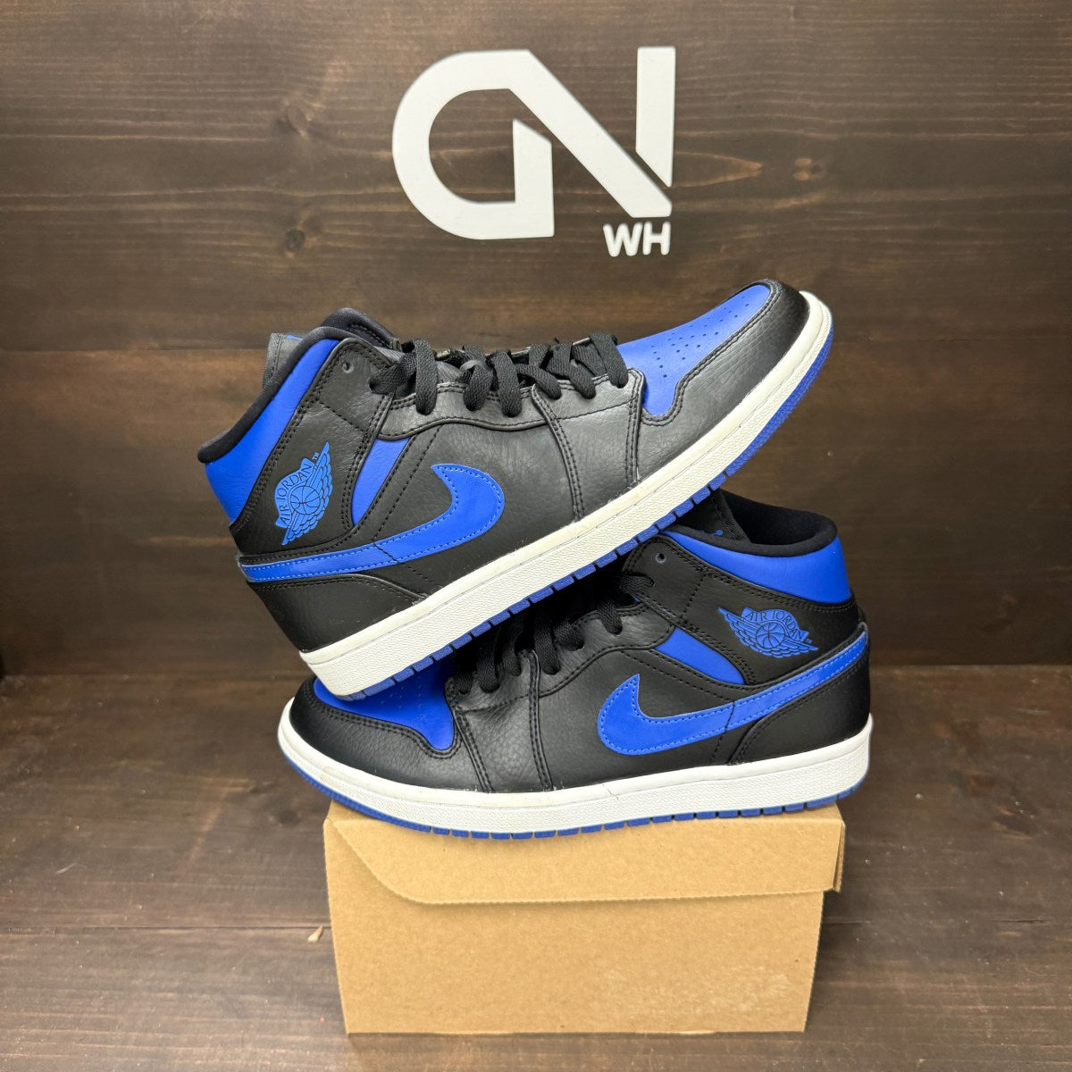 Jordan 1 Mid Royal (2020) Size 7.5 (Pre-Owned) - Image 1