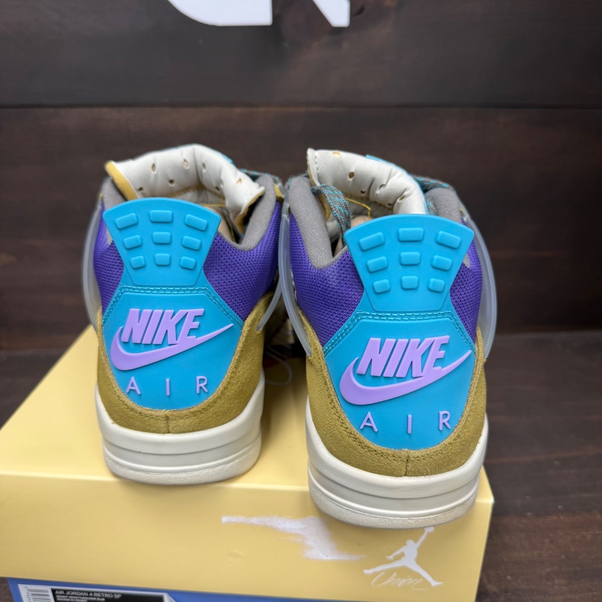 Jordan 4 Retro SP 30th Anniversary Union Desert Moss - Image 5