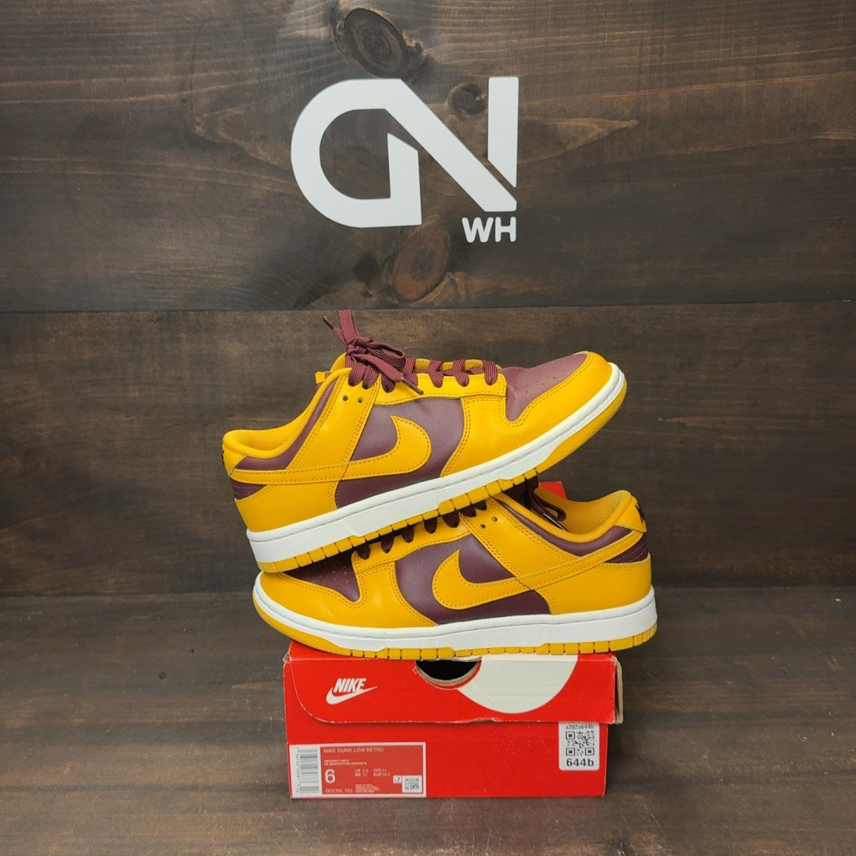 Nike Dunk Low Arizona State Size 6 (Pre-Owned)