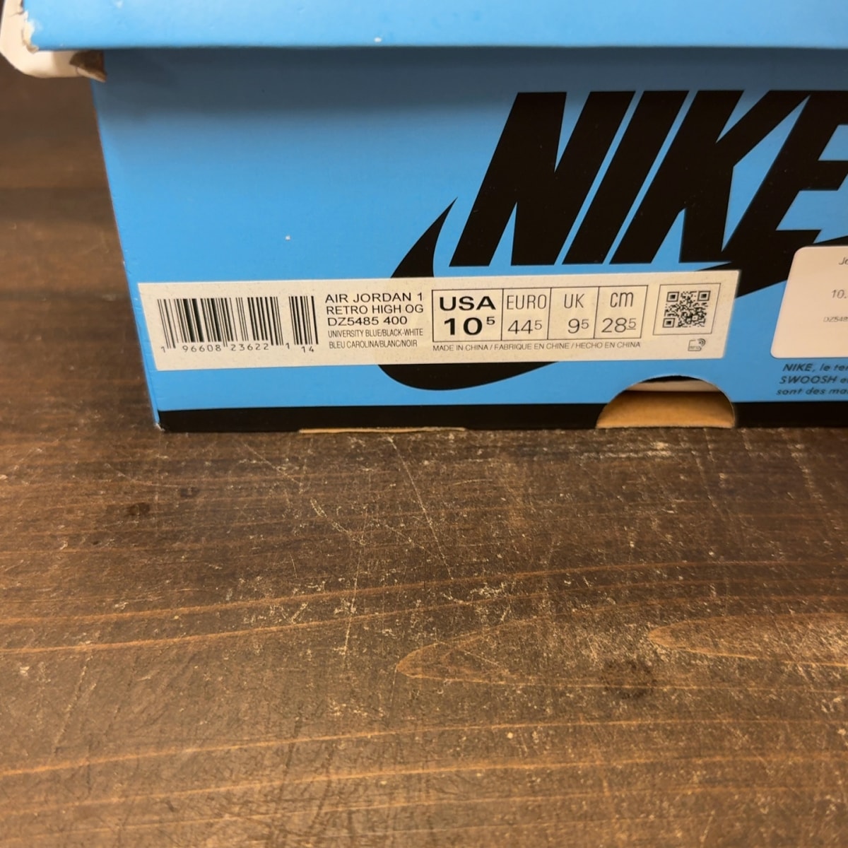 Jordan 1 Retro High OG UNC Toe - Image 7
