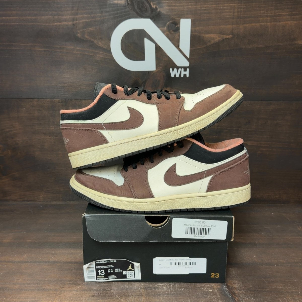 Jordan 1 Low Mocha - Image 1