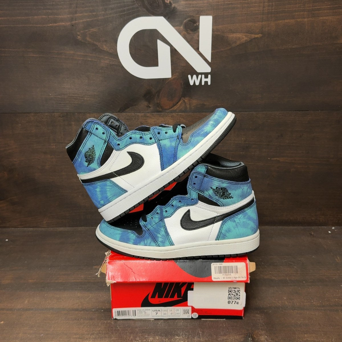 Jordan 1 Retro High Tie Dye (Women's) - Image 1