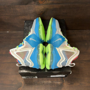 Nike LeBron 19 Dutch Blue Lime Glow - Image 5