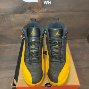 Jordan 12 Retro Black University Gold Size 13 (Pre-Owned) - Image 3
