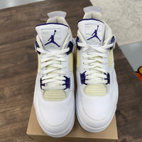 Purple Metallic Jordan 4 Retro (USED, No Box)