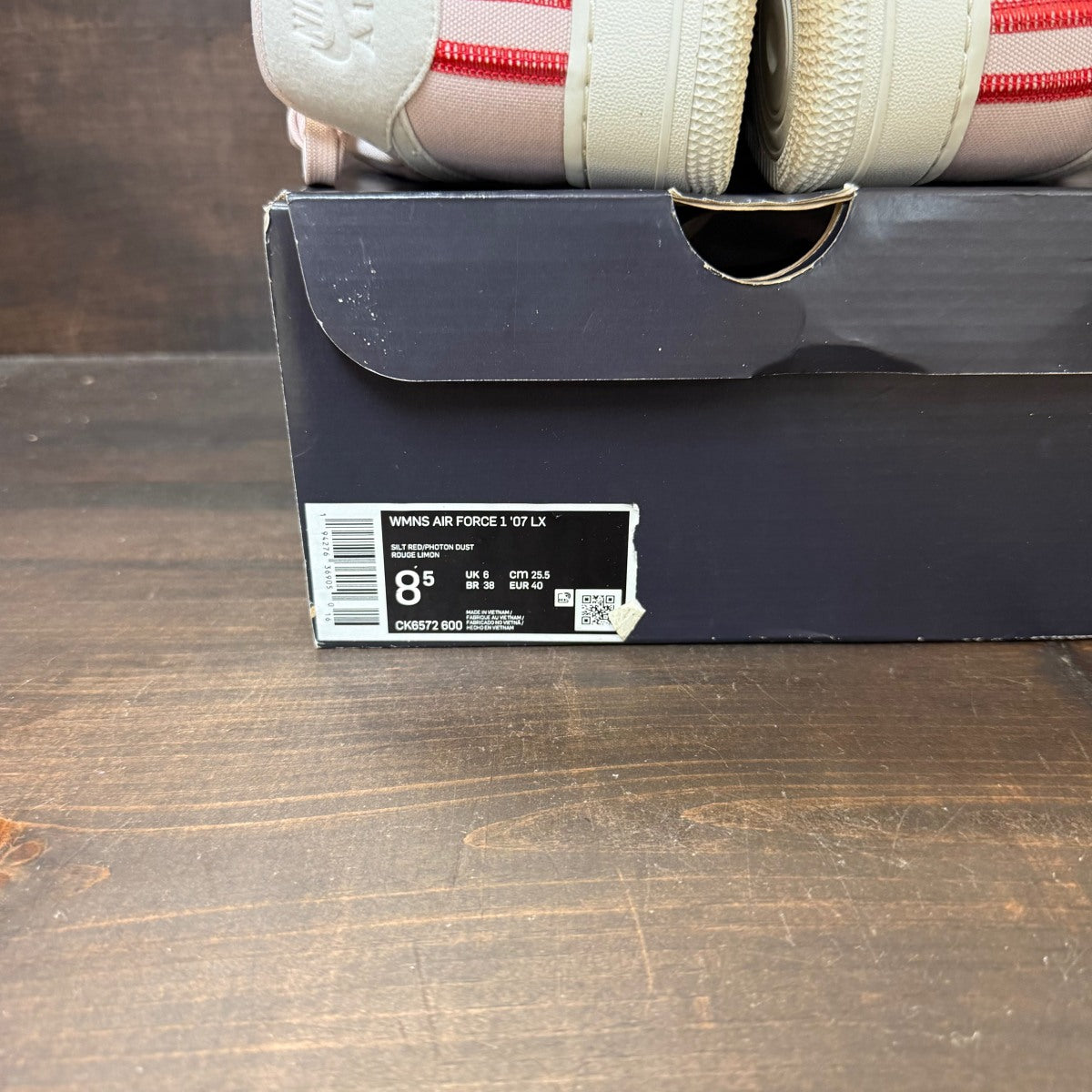 Nike Air Force 1 LX Siltstone Red (Women's) - Image 7