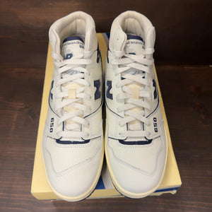 New Balance 650R Aime Leon Dore White Navy - Image 3