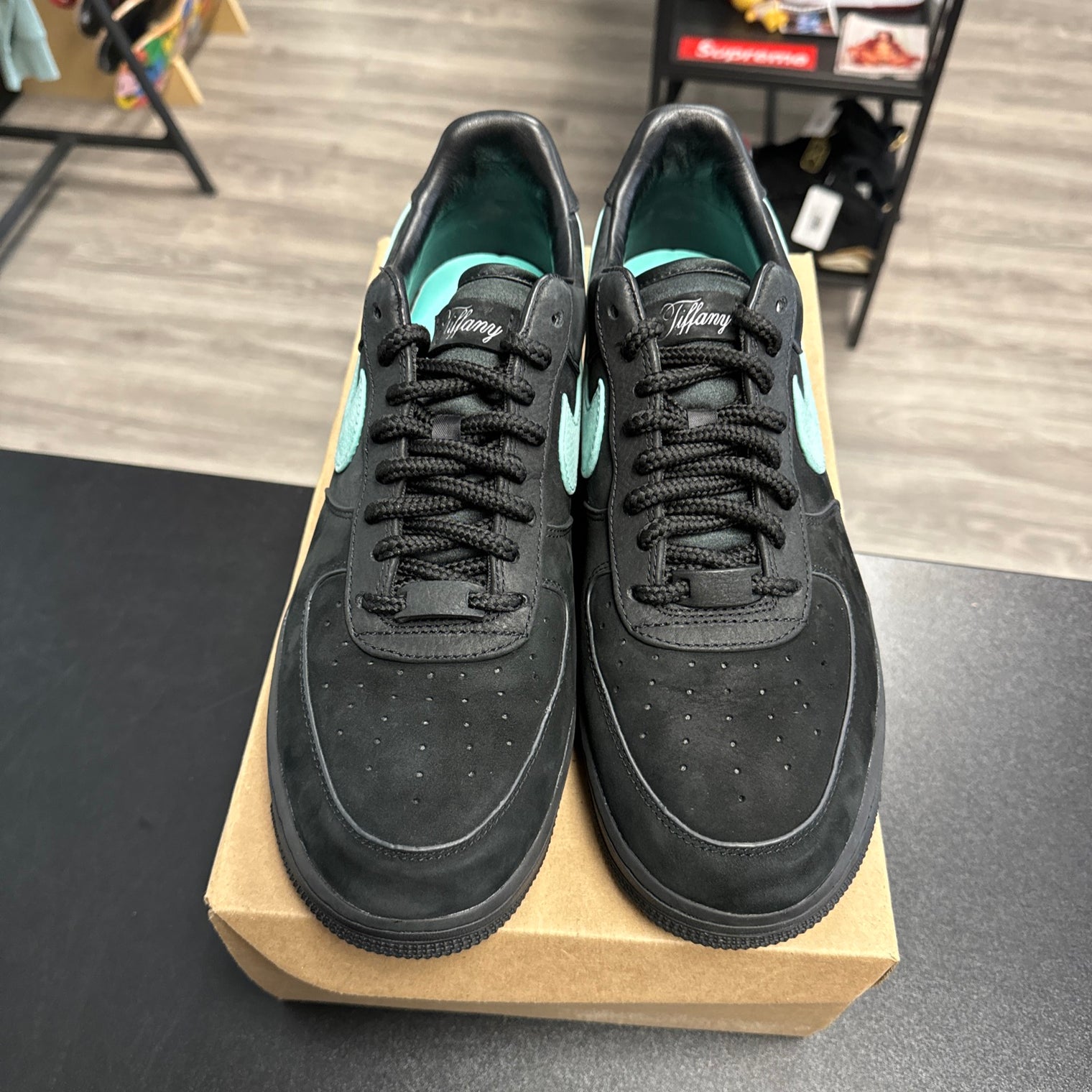 Nike Air Force 1 Low x Tiffany & Co. 1837 (USED, no box)