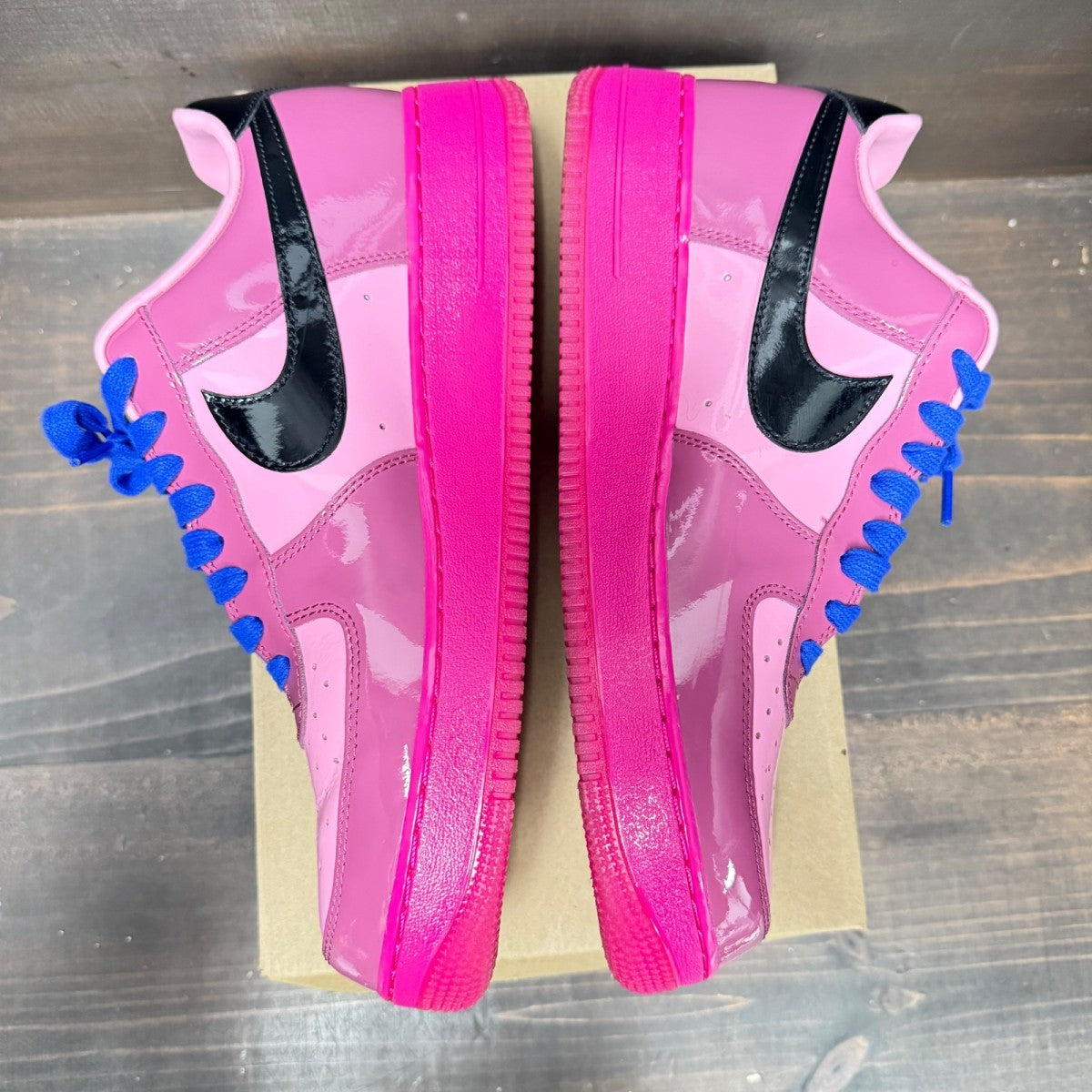 Nike Air Force 1 Low Pink Cooler Mulberry Rose Size 12 (Pre-Owned) - Image 3