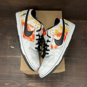 Nike SB Dunk Low Raygun Tie-Dye White Size 13 (Pre-Owned) - back