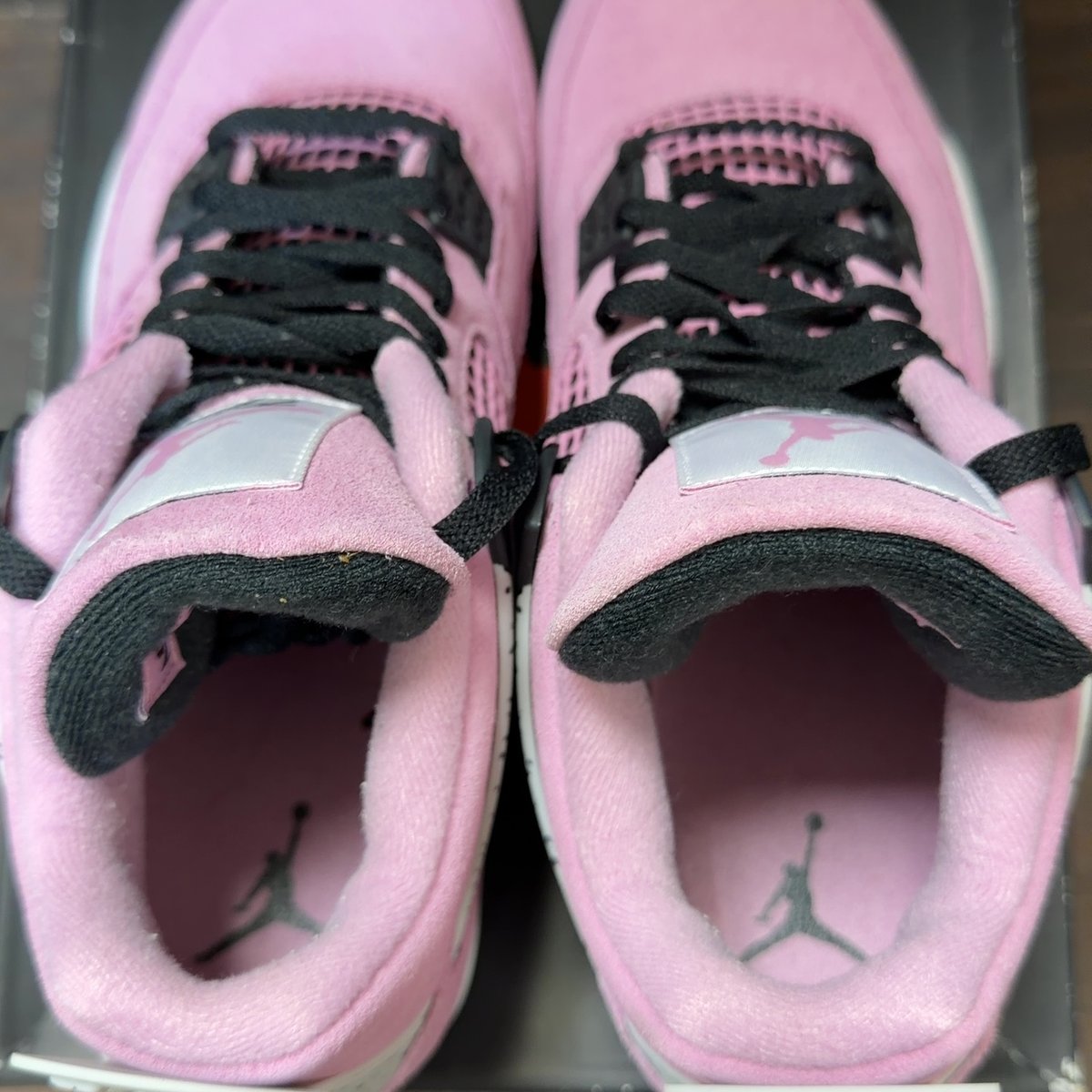 Jordan 4 Retro Orchid (Women's) Size 12W (Pre-Owned) - aux