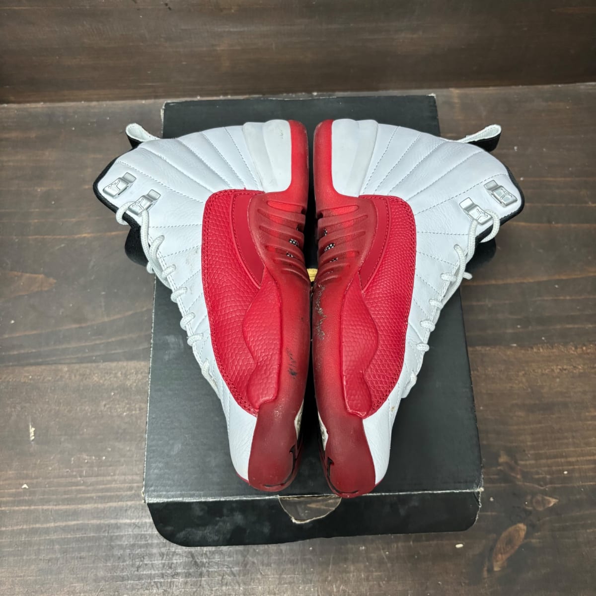 Jordan 12 Retro Cherry (2023) (GS) Size 6Y (Pre-Owned) - tag