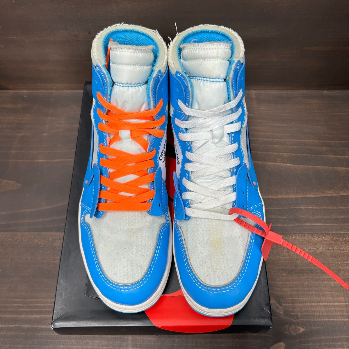 Jordan 1 Retro High Off-White University Blue - Image 3