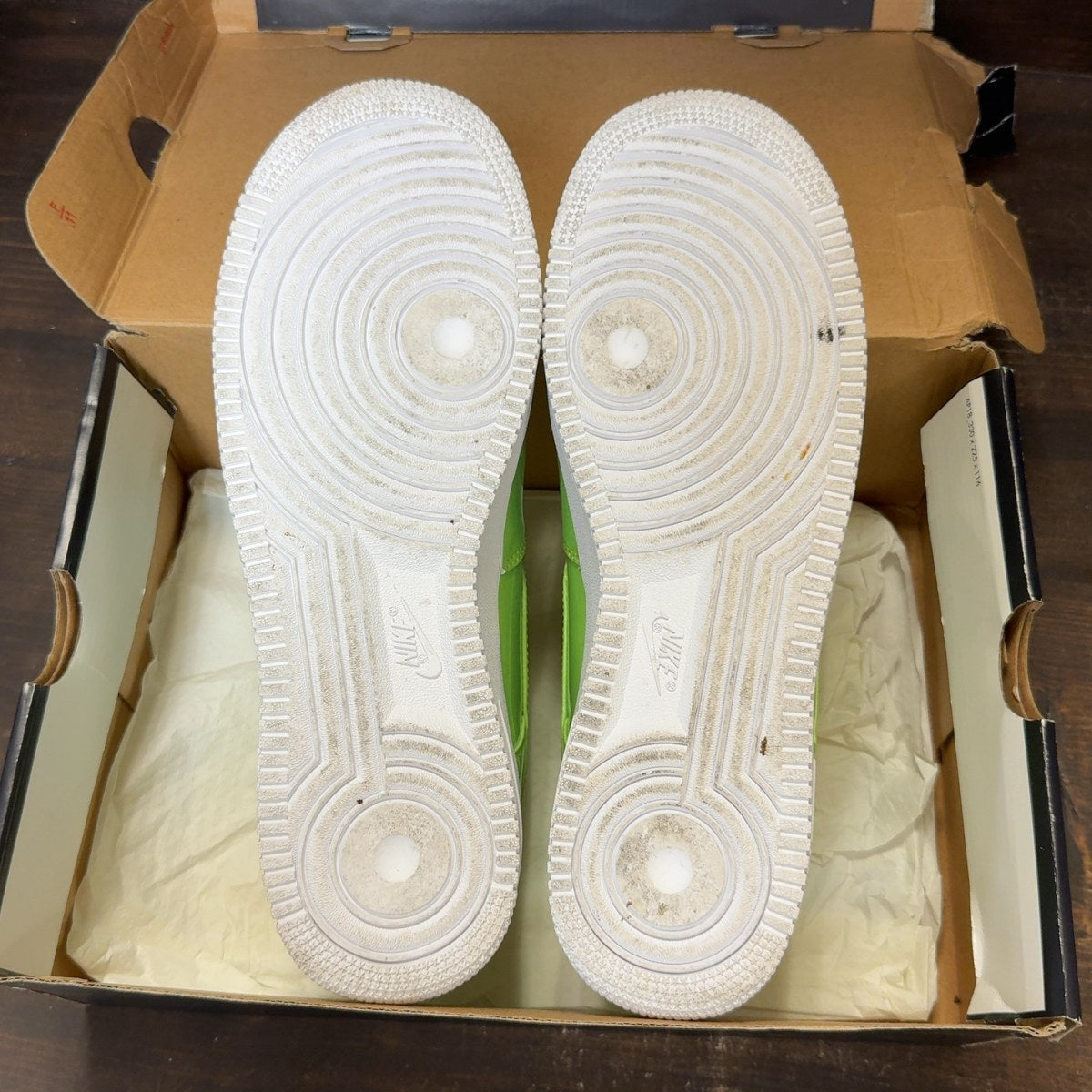 Nike Air Force 1 Low '07 LV8 UV Cyber Size 11 (Pre-Owned) - Image 7