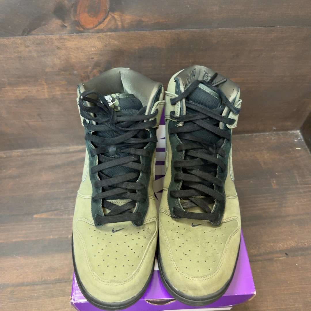 Nike Dunk High Soulgoods Olive Size 12 (Pre-Owned) - Image 3