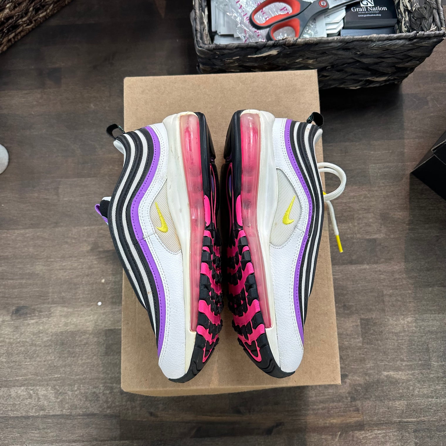 Nike Air Max 97 Bright Violet (US 7W) (USED, No Box)