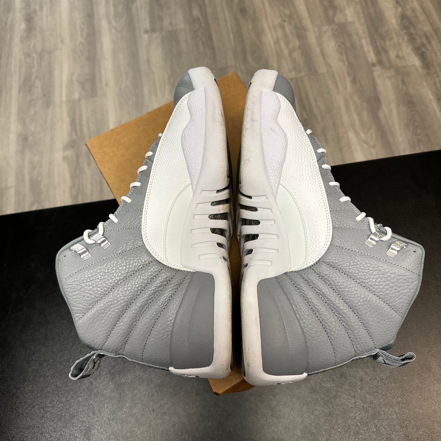Stealth Grey Jordan 12 (USED, No Box)