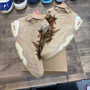 Jordan 6 Retro Travis Scott British Khaki Size 13 (Pre-Owned) - Image 1