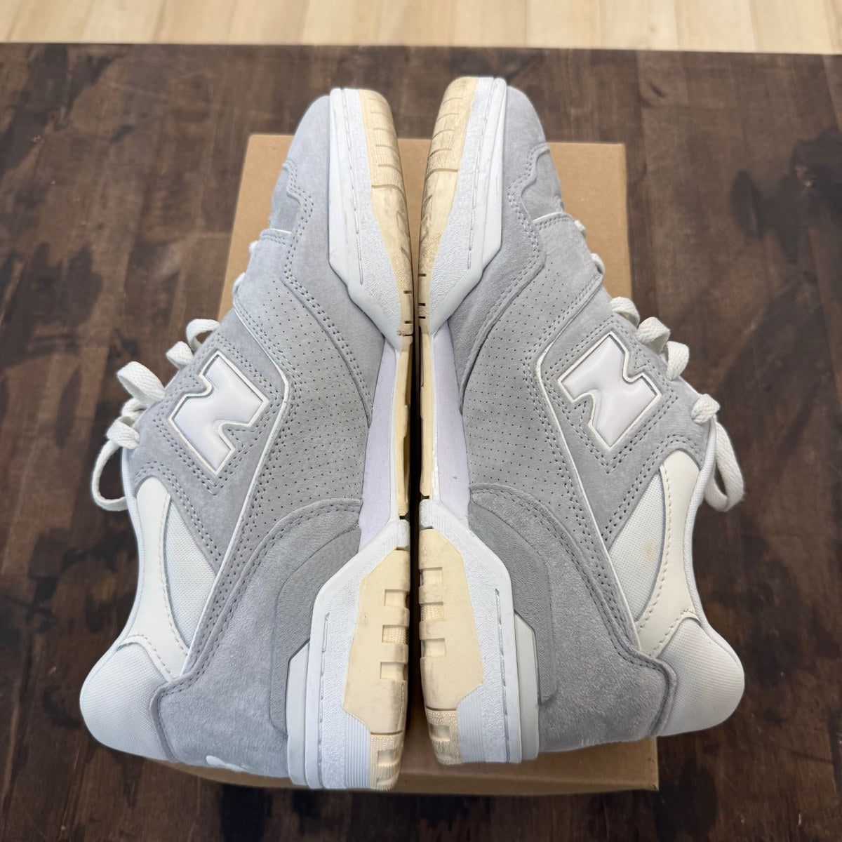 New Balance 550 Aime Leon Dore Grey Suede Size 11.5 (Pre-Owned) - Image 4
