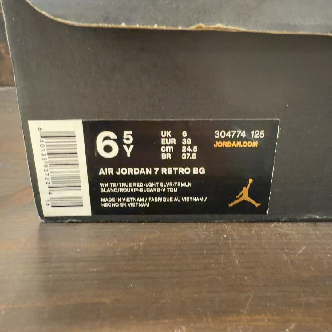 Jordan 7 Retro Hare (2015) (GS) Size 6.5Y (Pre-Owned)