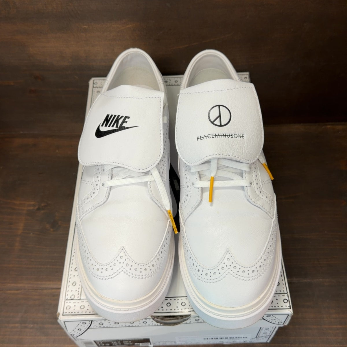 Nike Kwondo 1 G-Dragon Peaceminusone Triple White - Image 3