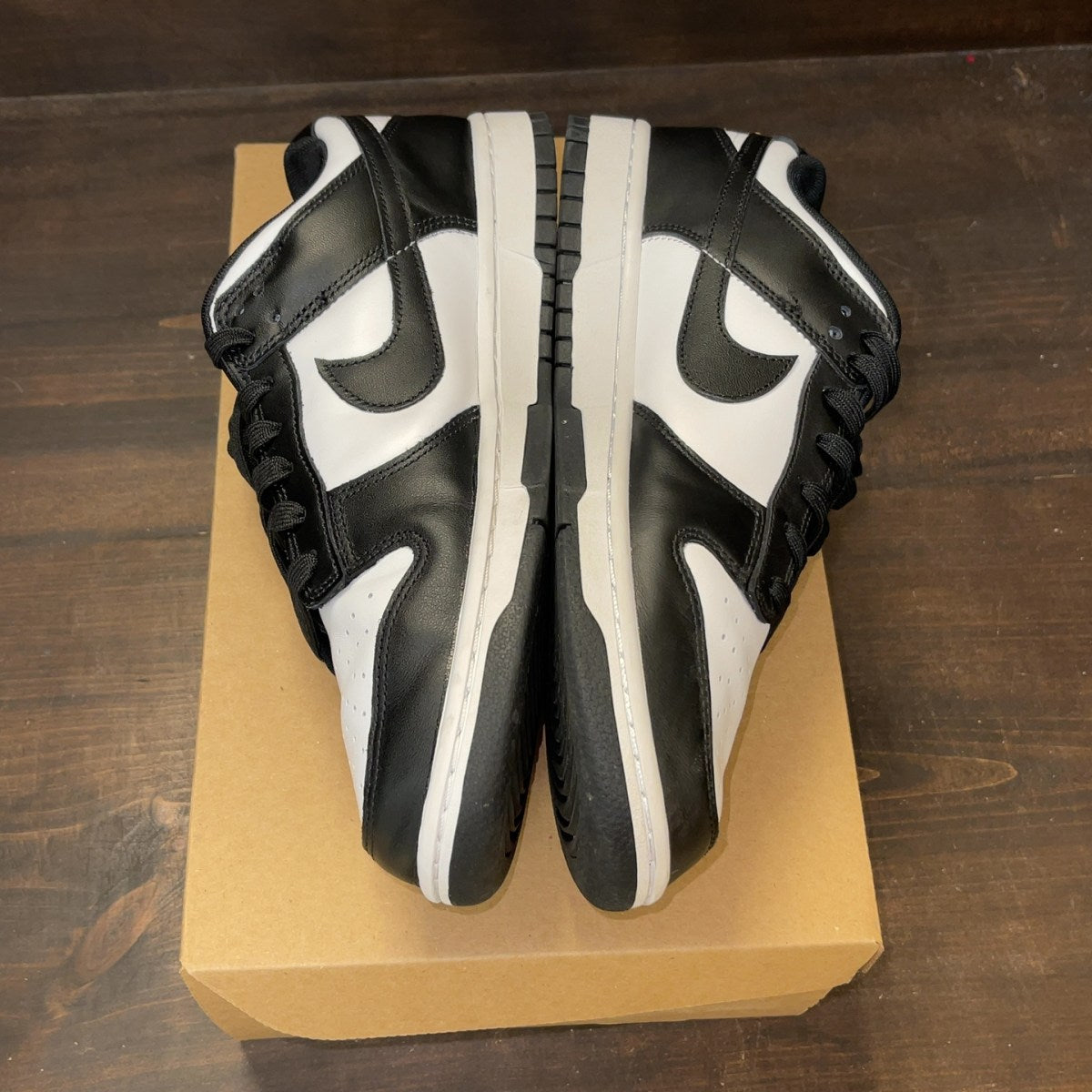 Nike Dunk Low Retro White Black Panda Size 11 (Pre-Owned) - Image 4