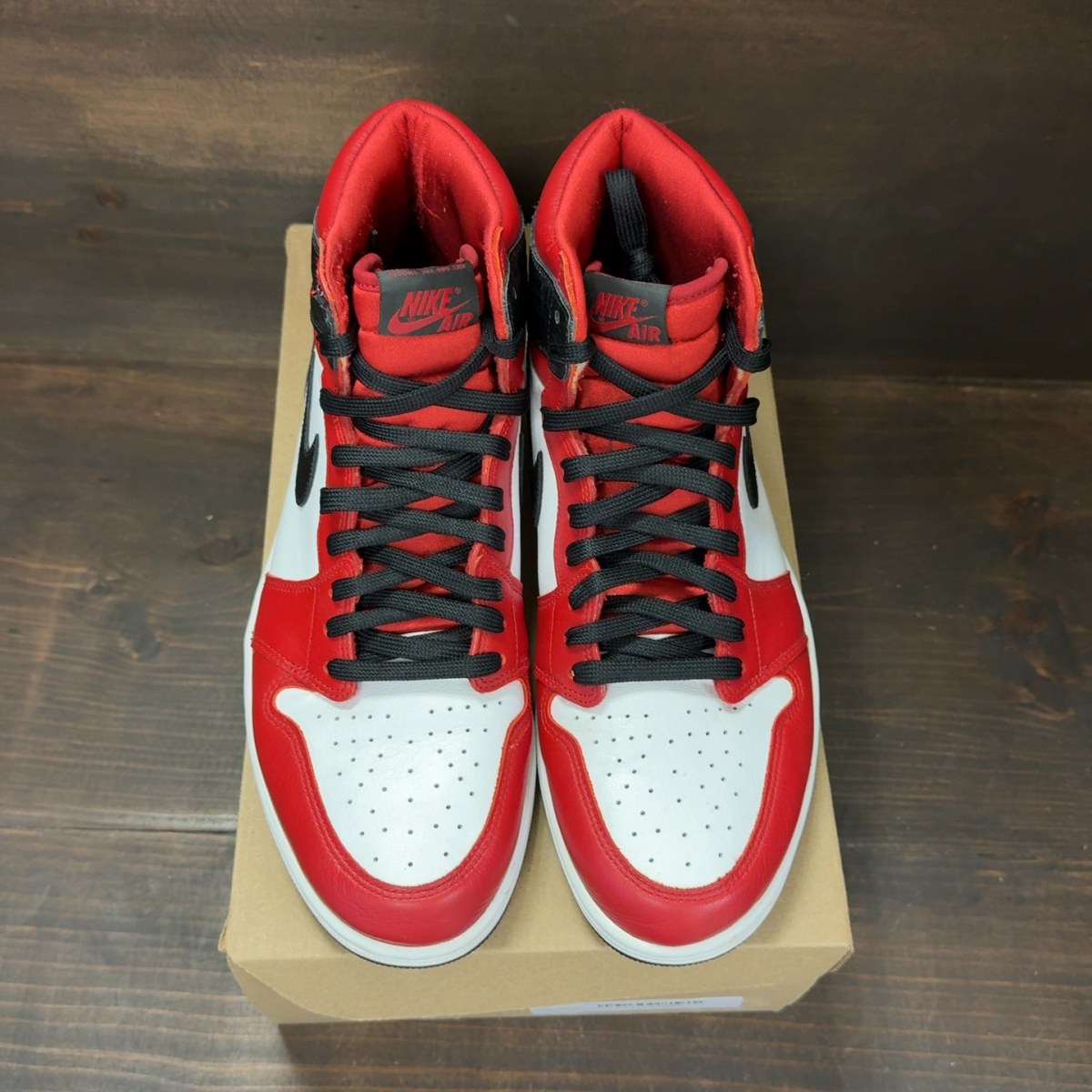Jordan 1 Retro High Satin Snake Chicago (Women's) Size 12W (Pre-Owned) - Image 3