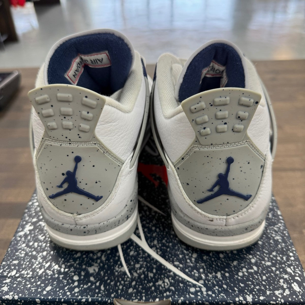 Jordan 4 Retro Midnight Navy - Image 4