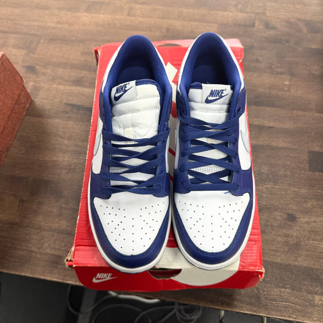 Deep Royal Football Grey Nike Dunk Low (Lightly Worn)