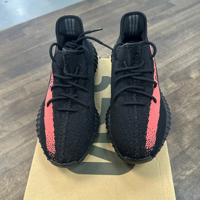 Core Black Red Yeezy 350 (USED)