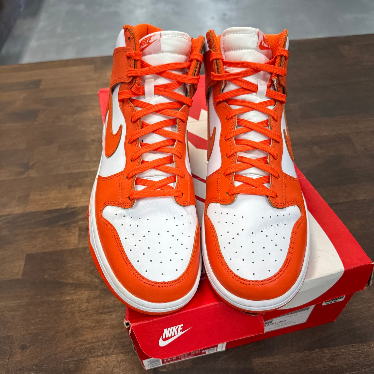 Nike Dunk High Syracuse (USED)