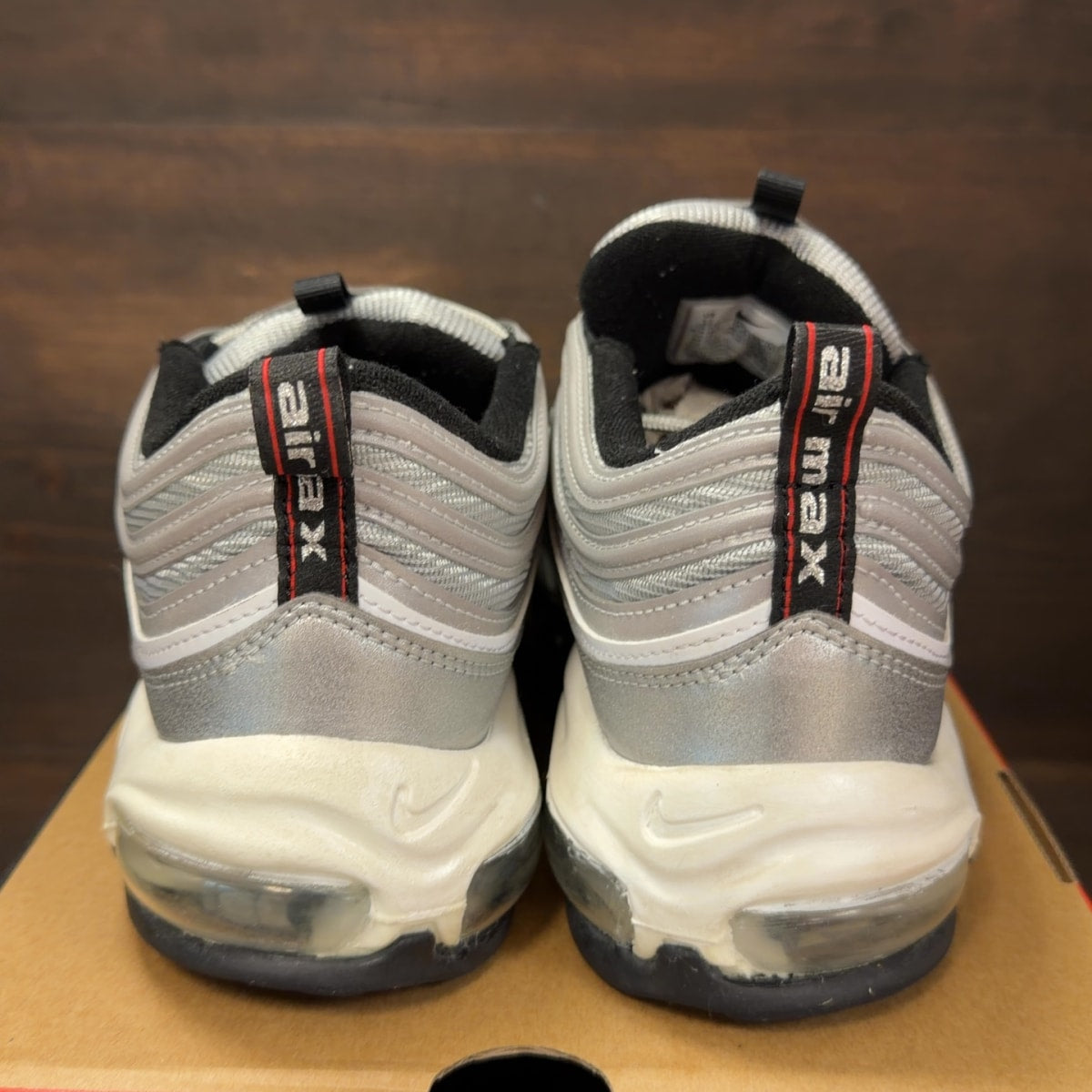 Nike Air Max 97 OG Silver Bullet (2022) (Women's) Size 12W (Pre-Owned) - Image 4
