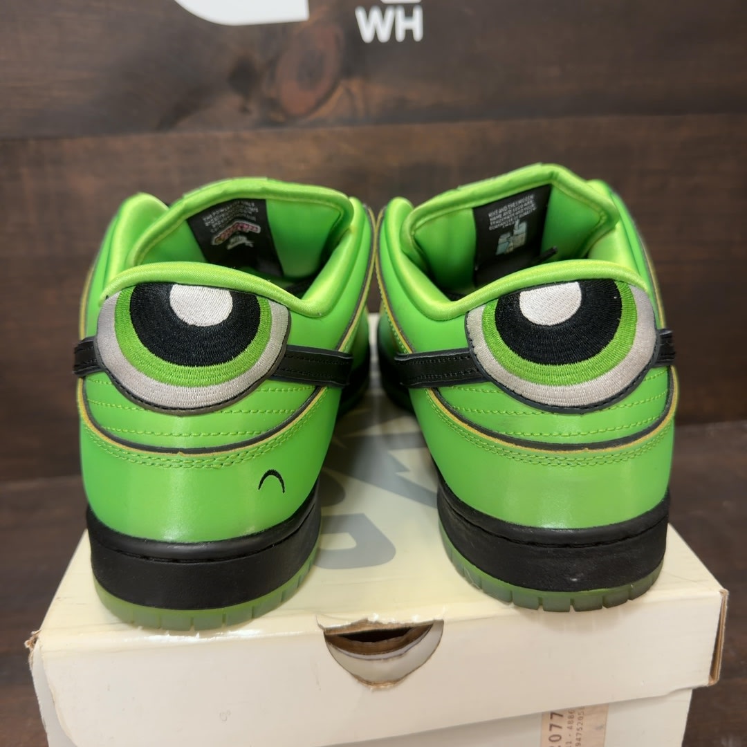 Nike SB Dunk Low The Powerpuff Girls Buttercup Size 13 (Pre-Owned)