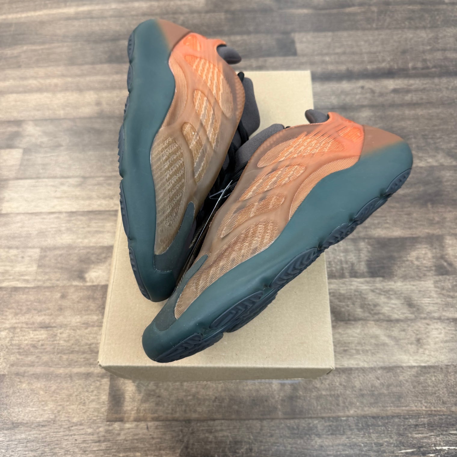 Copper Fade Yeezy 700 V3 (USED, No Box)