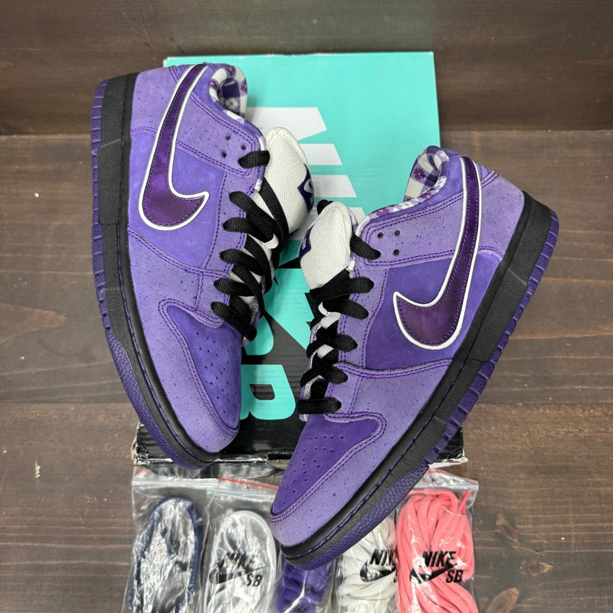 Nike SB Dunk Low Concepts Purple Lobster - Image 4