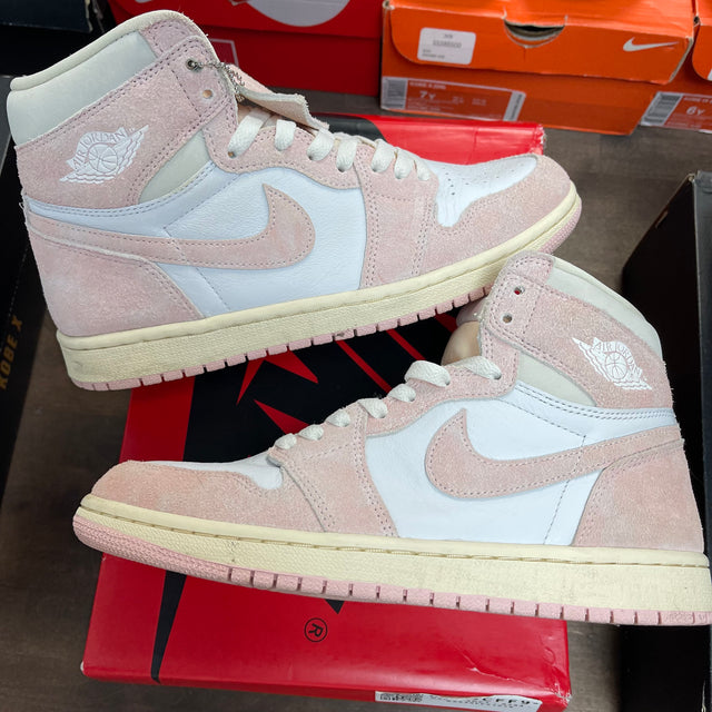 Washed Pink Jordan 1 High (W) (USED)