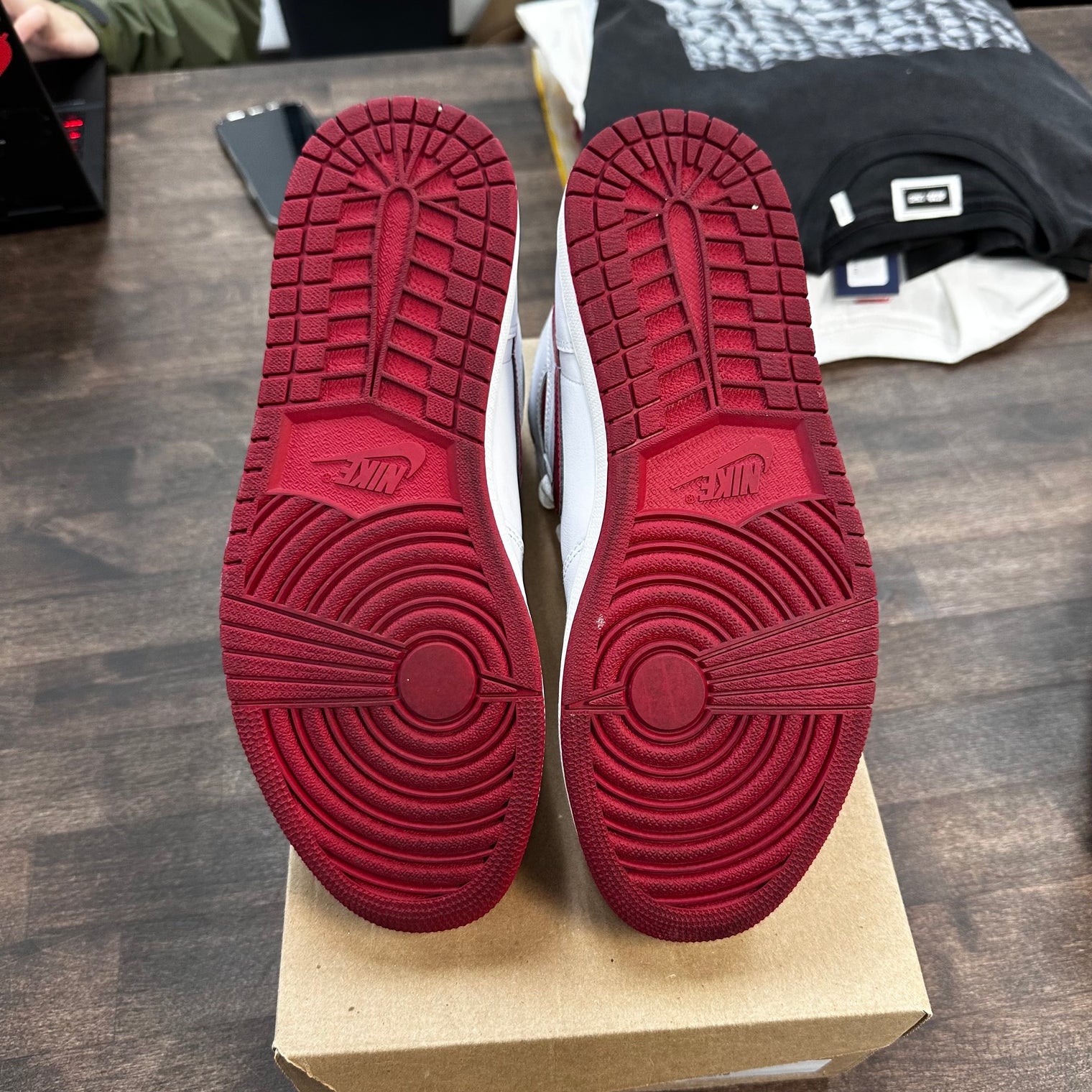 Metallic Red Jordan 1 High (USED,No Box)