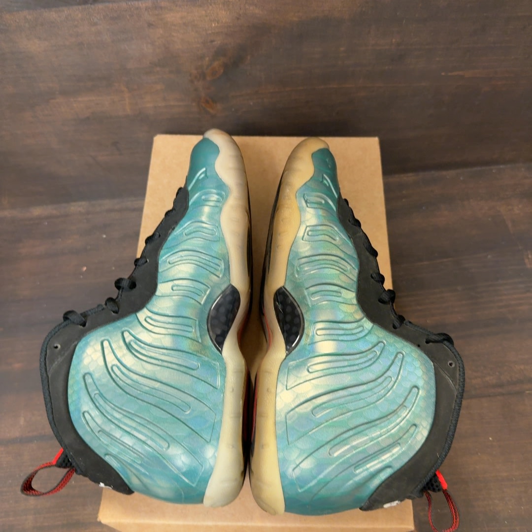 Nike Air Foamposite One Gone Fishing (GS) Size 7Y (Pre-Owned) - Image 5