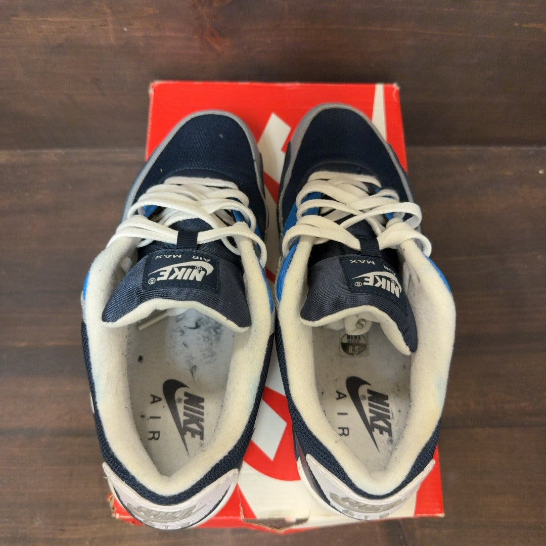 Nike Air Max 90 Blue Grey Tide Pool Blue Size 8.5 (Pre-Owned) - Image 5