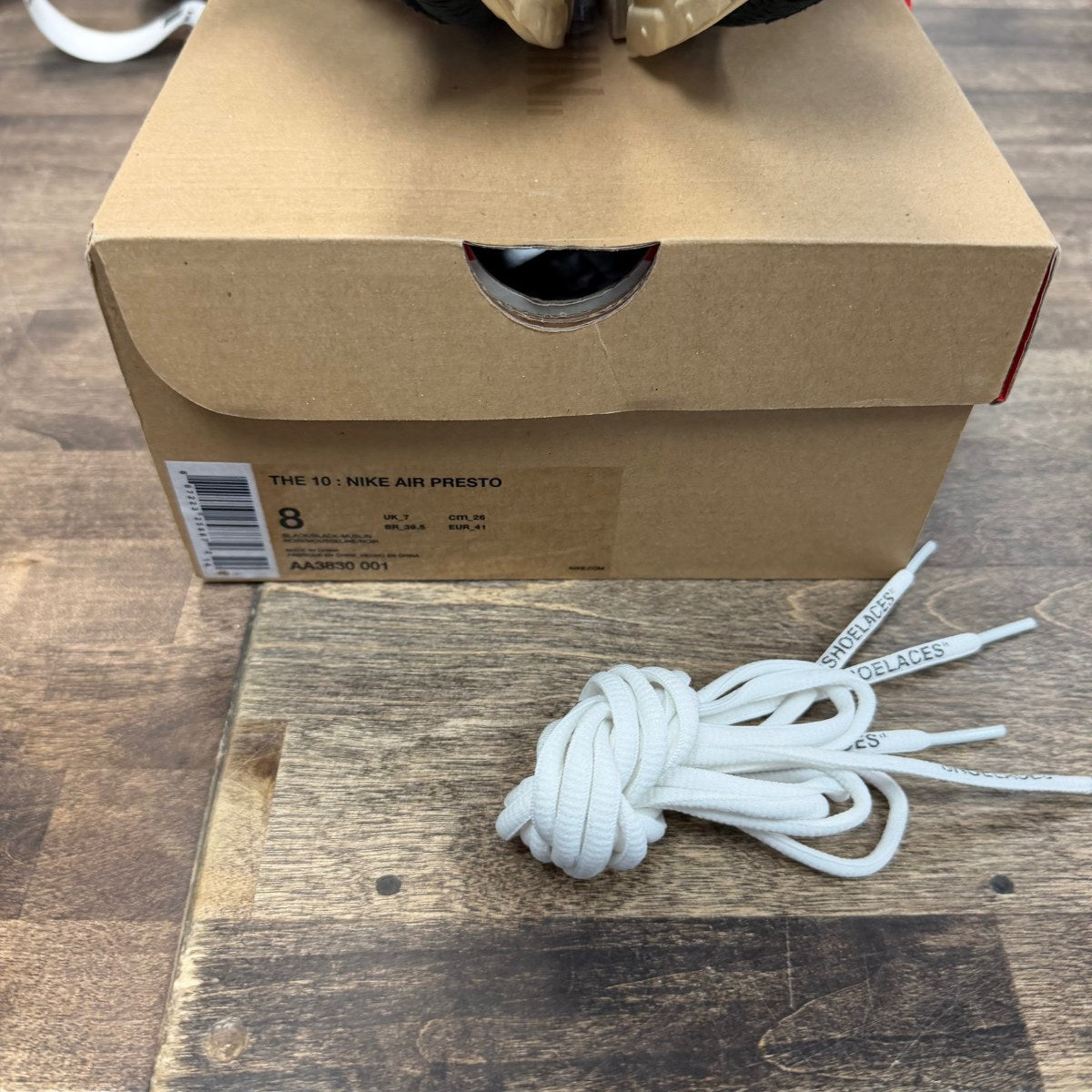 Nike Air Presto Off-White Size 8 (Pre-Owned) - Image 6