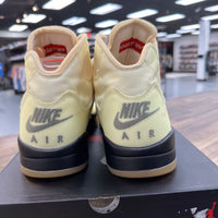Jordan 5 Retro Off-White Sail (US 13) (Lightly Worn)