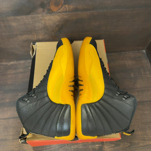 Jordan 12 Retro Black University Gold Size 13 (Pre-Owned) - Image 5