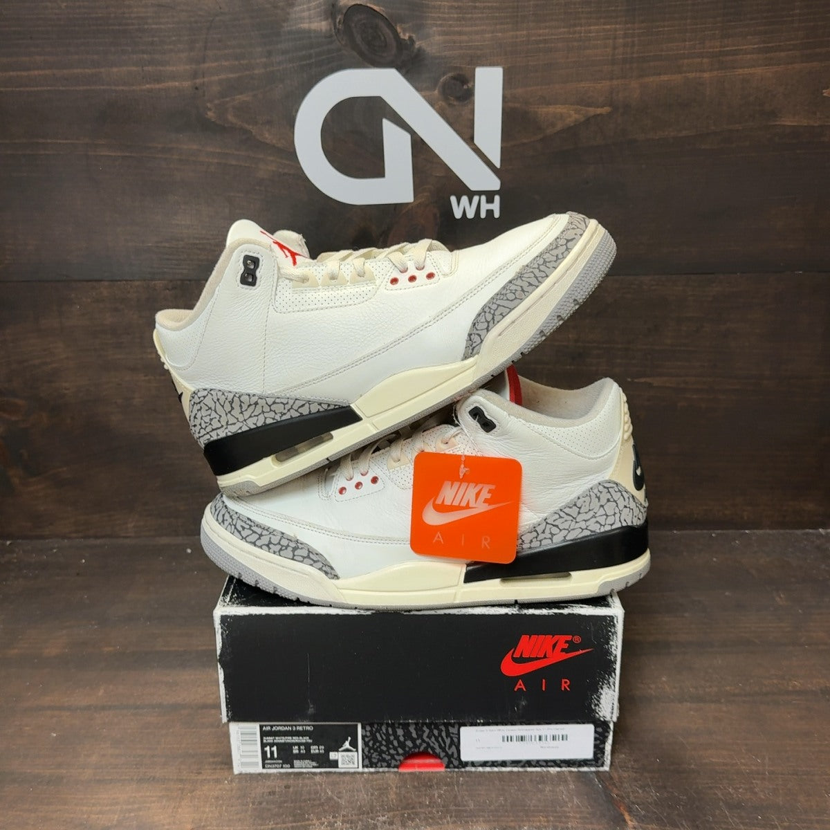 Jordan 3 Retro White Cement Reimagined - Image 1