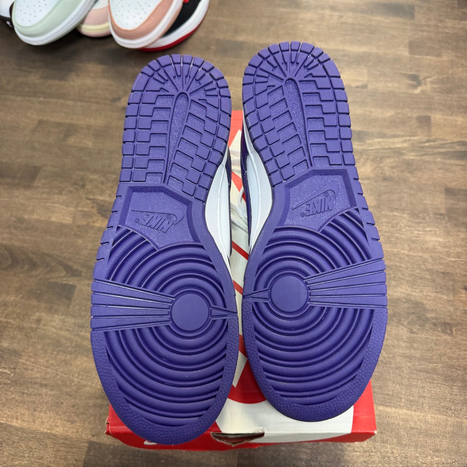 Championship Court Purple Nike Dunk Low (Lightly Worn)