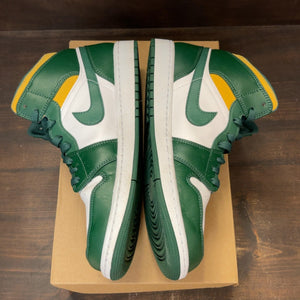 Jordan 1 Mid Sonics (2021) Size 12 (Pre-Owned) - Image 4