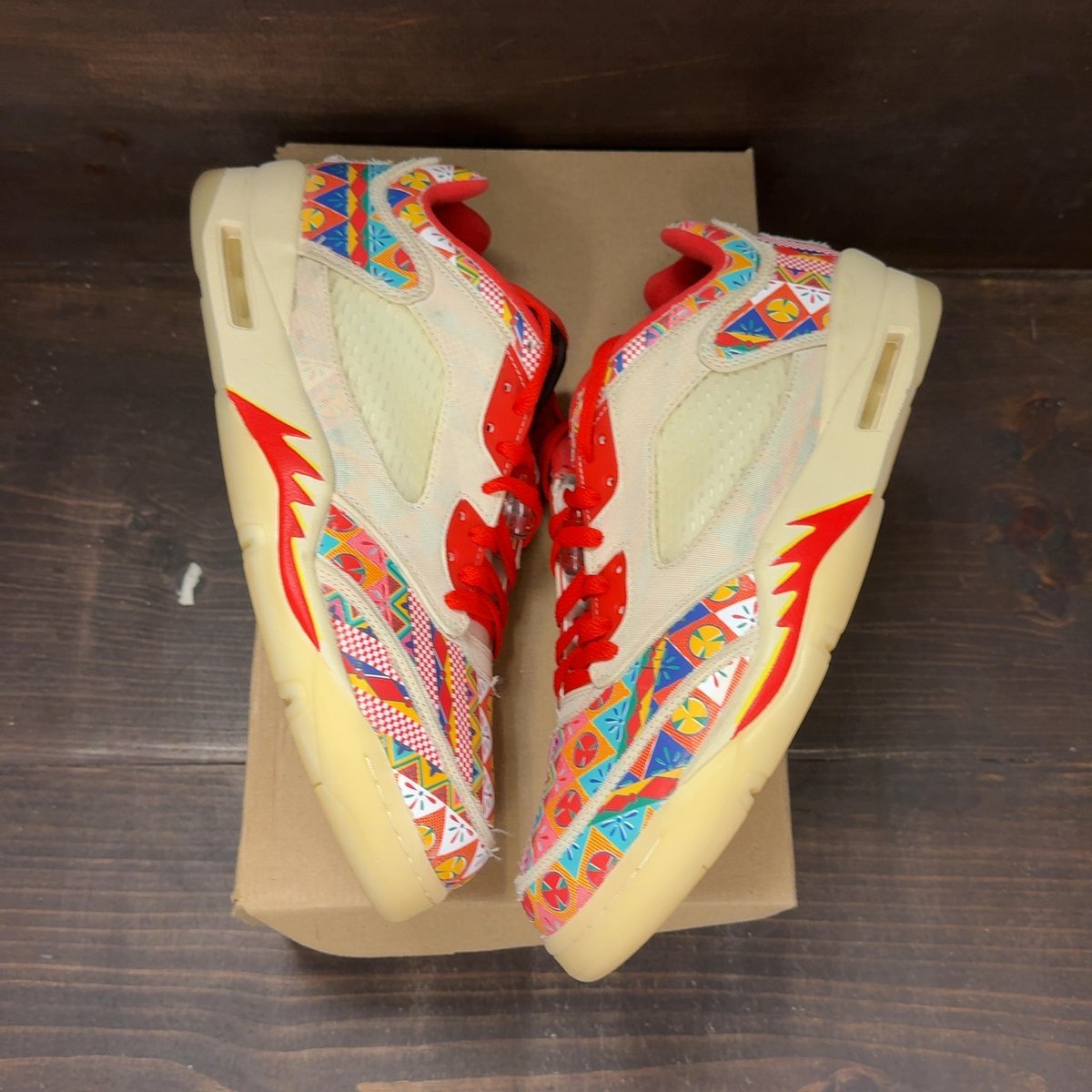 Jordan 5 Retro Low Chinese New Year (2021) Size 12 (Pre-Owned) - back